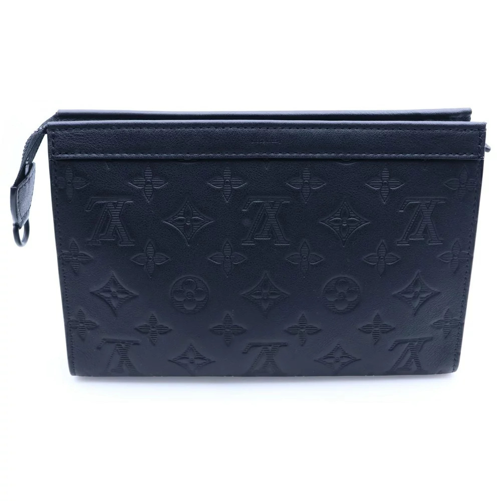 LOUIS VUITTON Monogram Empreinte Gaston Wearable Wallet strap pouch